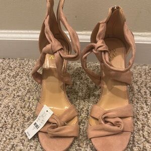 Aldo Pink Ruffled Heels